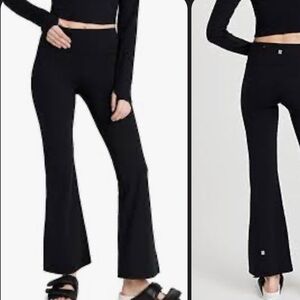 Sweaty Betty Power 27” flare leggings small drawstring